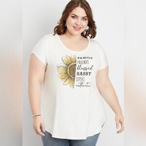 sunflower graphic tee